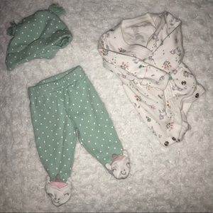 Cute unicorn preemie outfit